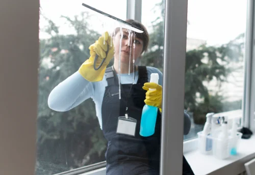 Nettoyage de vitres intérieures et extérieures à Daix